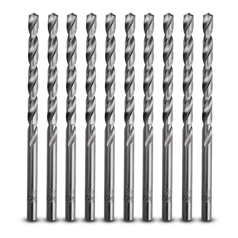 Xtorque D532DB 10pce 5/32" Imperial 118° HSS M2 Drill Bit  – image 1