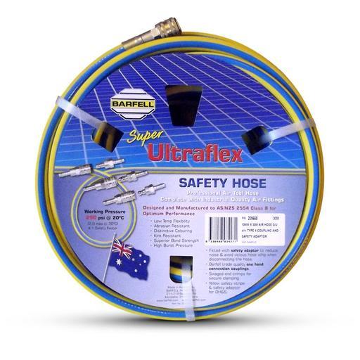 Barfell BARTBA 12.5mm X 30m Fitted Air Hose Assembly Type 4 Safety