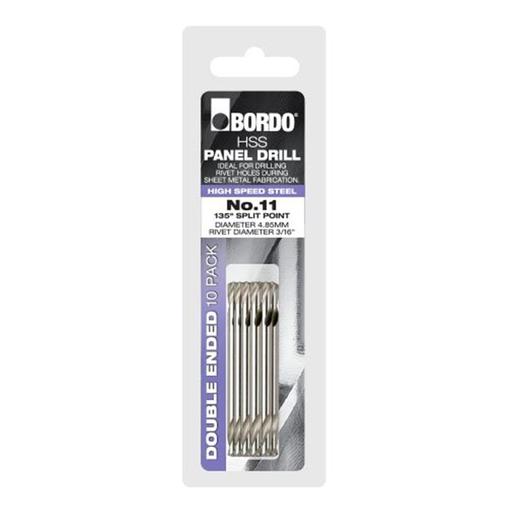 Bordo 2345-11T No.11 Bright Double Ended Panel Drill