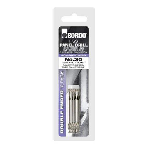 Bordo 2345-30T No.30 Bright Double Ended Panel Drill