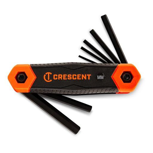 Crescent CHKFM8 8pce Metric Hex Key Folding Set