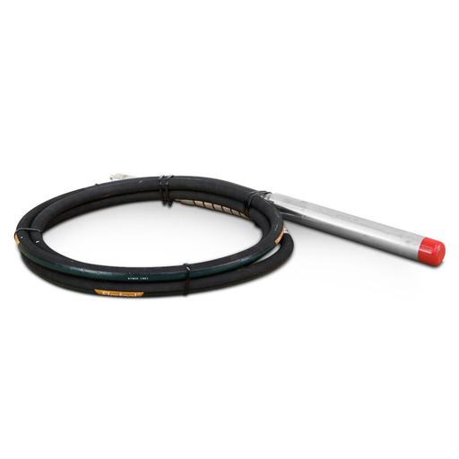 Flextool FT201788UNIT (FVP50R6) 50mm x 6m Flexshaft Rubber Tip