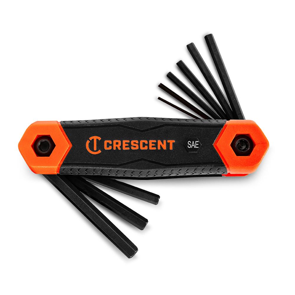 Crescent CHK3PC 3pce Folding SAE/ Metric /Torx Hex Folding Key Set – image 3