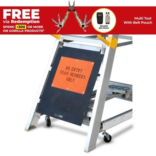 Gorilla GOP07-BARRIER Safety Barrier for Gorilla GOP07 Order Picking Ladder