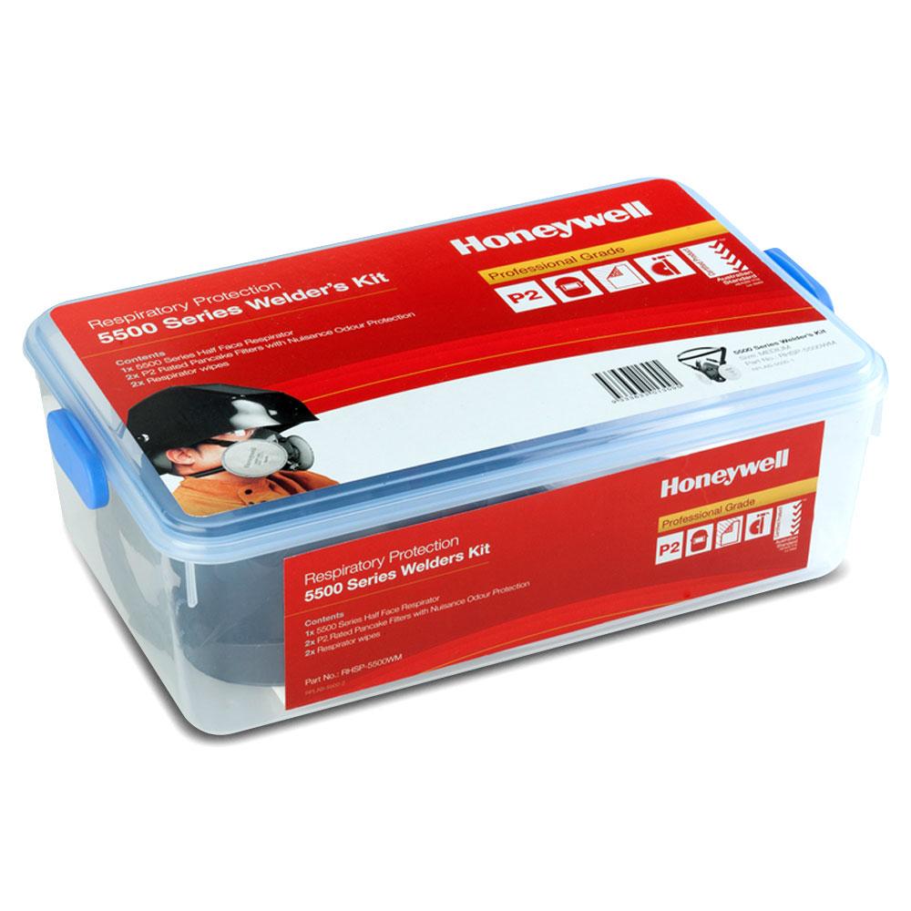 Honeywell RHSP-7700P2 5500 Series P2 Half Face Respirator Welders Kit – image 1