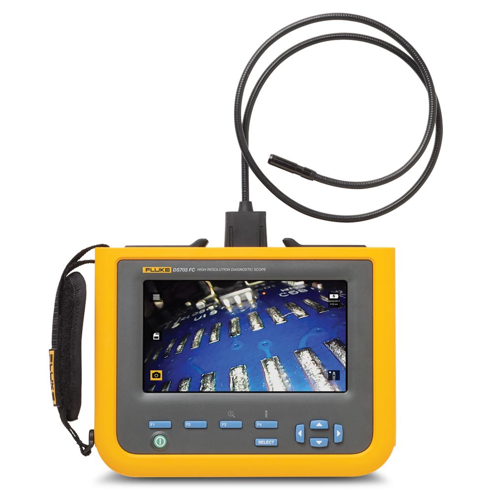 Fluke FLKDS703 FC (4962665) High Resolution Diagnostic Videoscope with