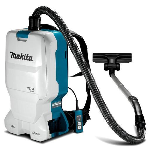 Makita DVC660ZX1 36V (18V x 2) Li-ion Cordless Brushless 6L Backpack Vacuum - Skin Only