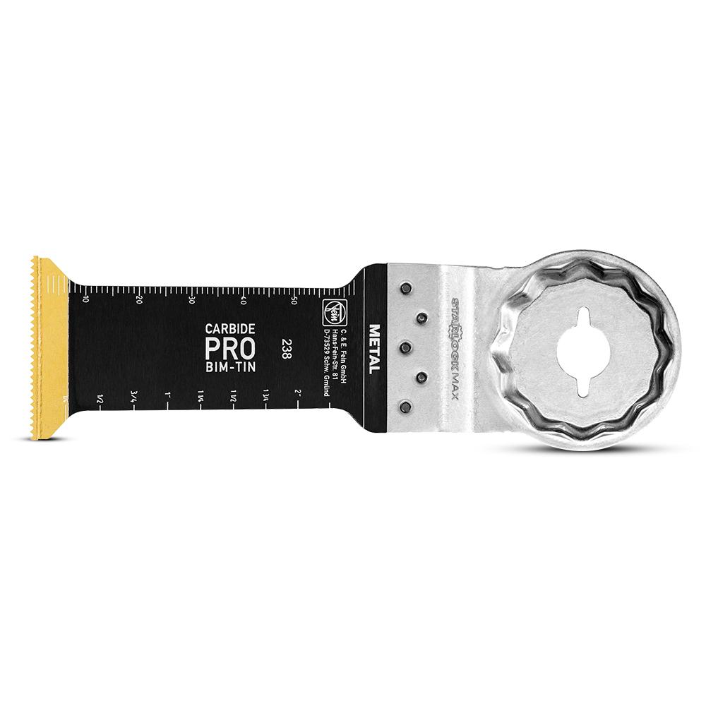 Fein 63502238210 75mm x 35mm Starlock E-Cut E-Cut Carbide Pro BIM-TiN Metal Blade – image 1