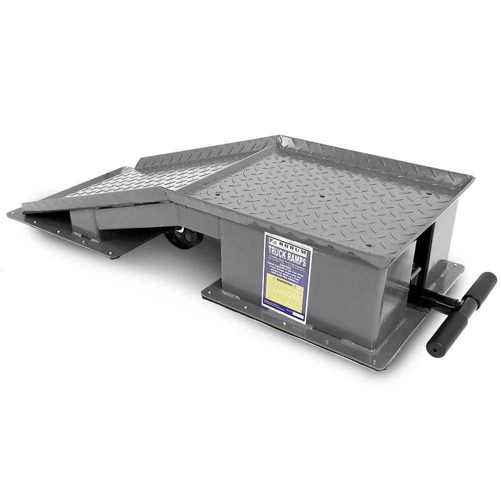 Borum BTR20TP 2pce 20,000kg Portable Steel Truck Ramp Set – image 2