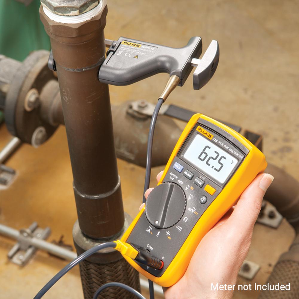 Fluke 80PK10 (3439199) Pipe Clamp Temperature Probe