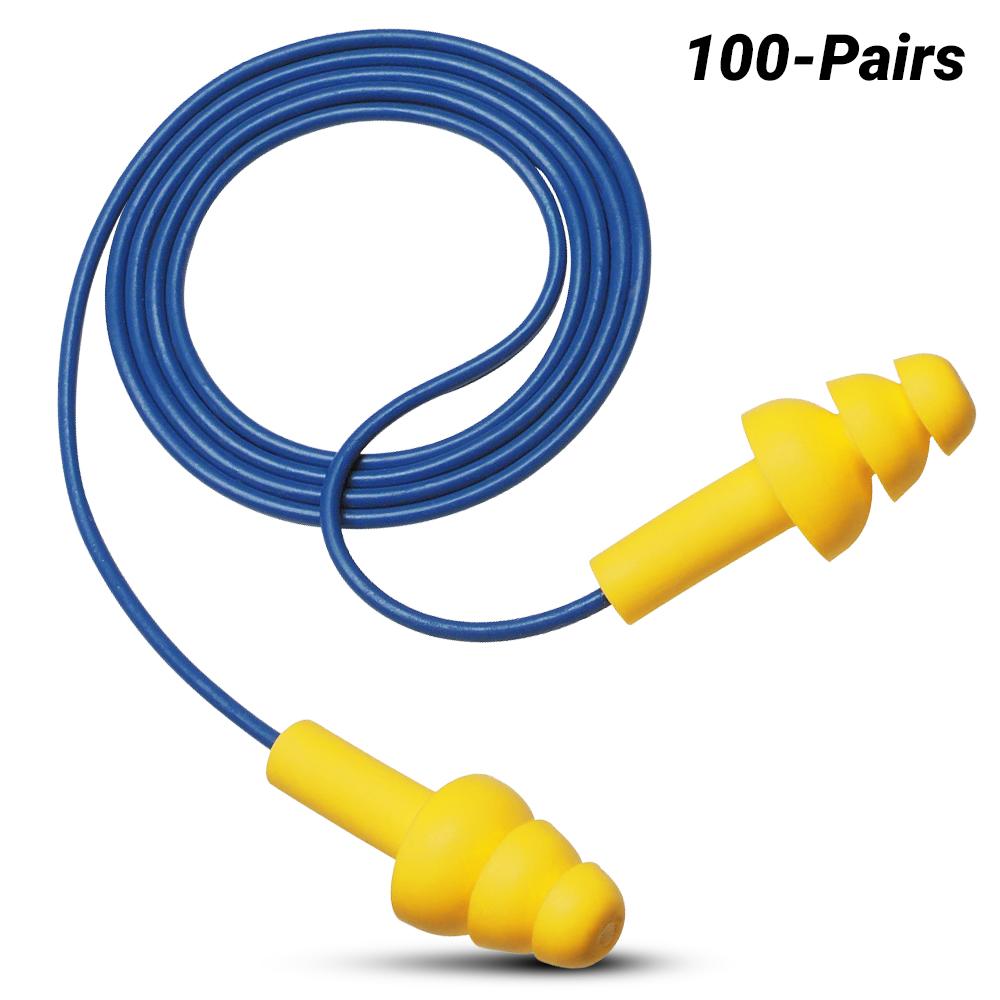 3M 3404004 (70071515772) 100Pack ULTRAFIT Corded Earplugs