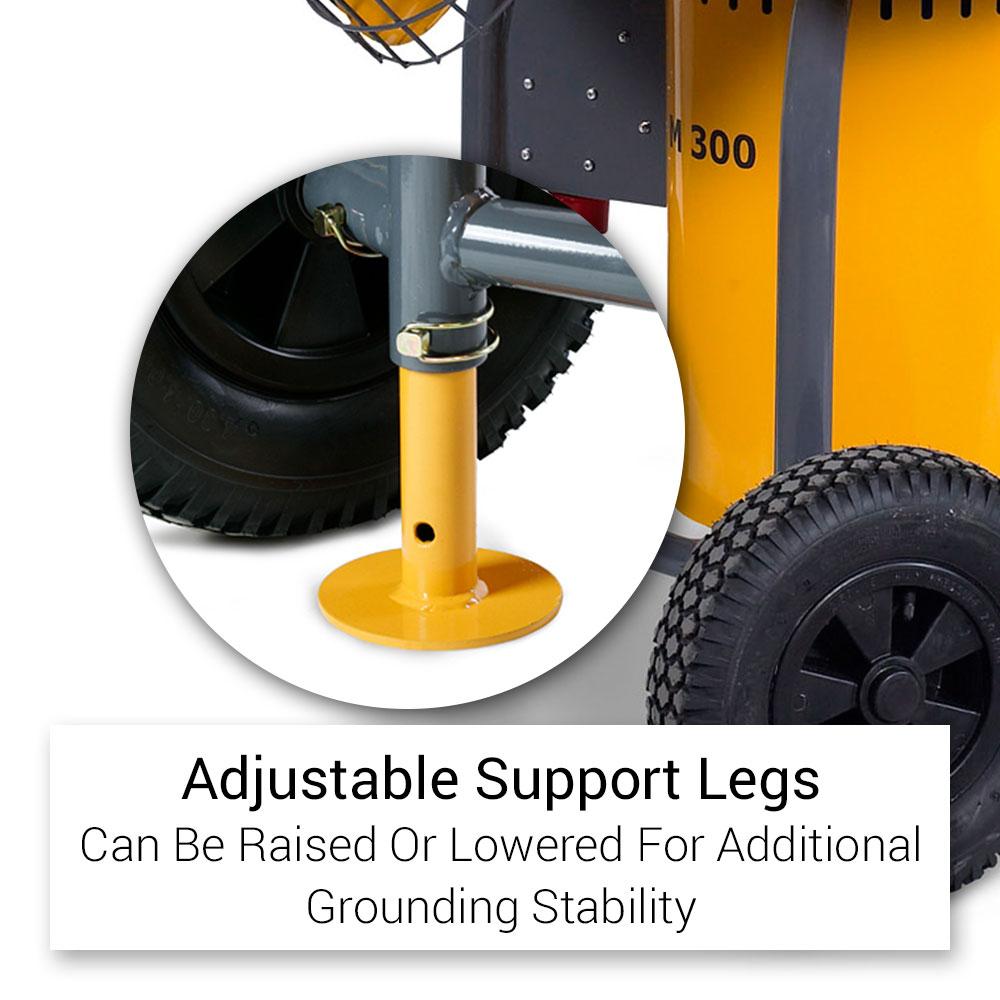 Baron M300 4.0kW 300L Force Action Cement Mortar Mixer