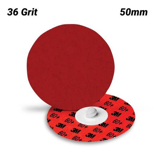3M 7100001474 (60440230138) 50mm (2") Cubitron II 984F 36 Grit Durable Edge Disc