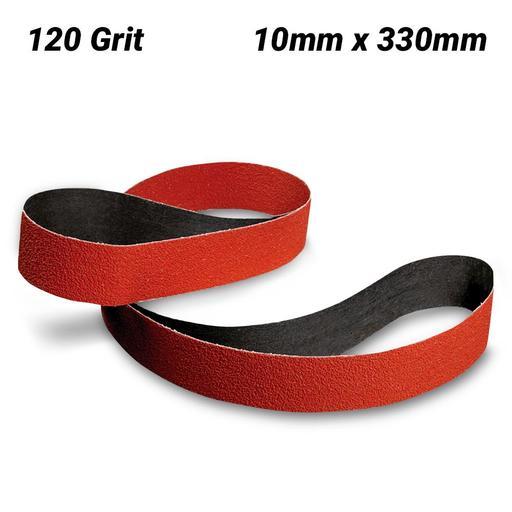 3M 7012878333 (AC010609314) 10mm x 330mm Cubitron II 984F 120 Grit Cloth Belt
