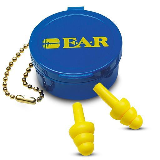 3M 70071521143 (340-4001) 50-Pack E-A-R ULTRAFIT Uncorded Earplugs with Carry Case – image 2