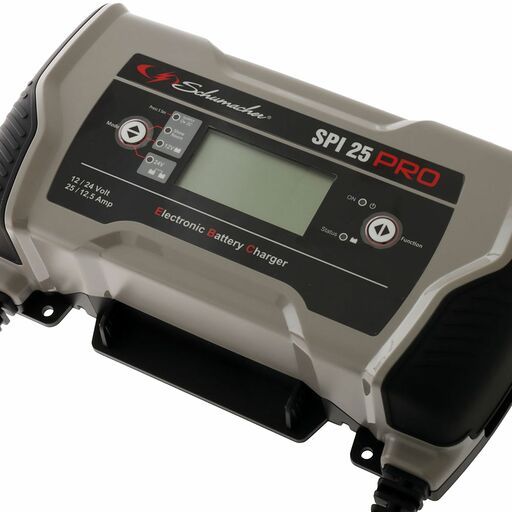 Schumacher SPi Pro25 (94065325i) 12V-25A / 24V-12.5A Digital Display Battery Charger – image 2