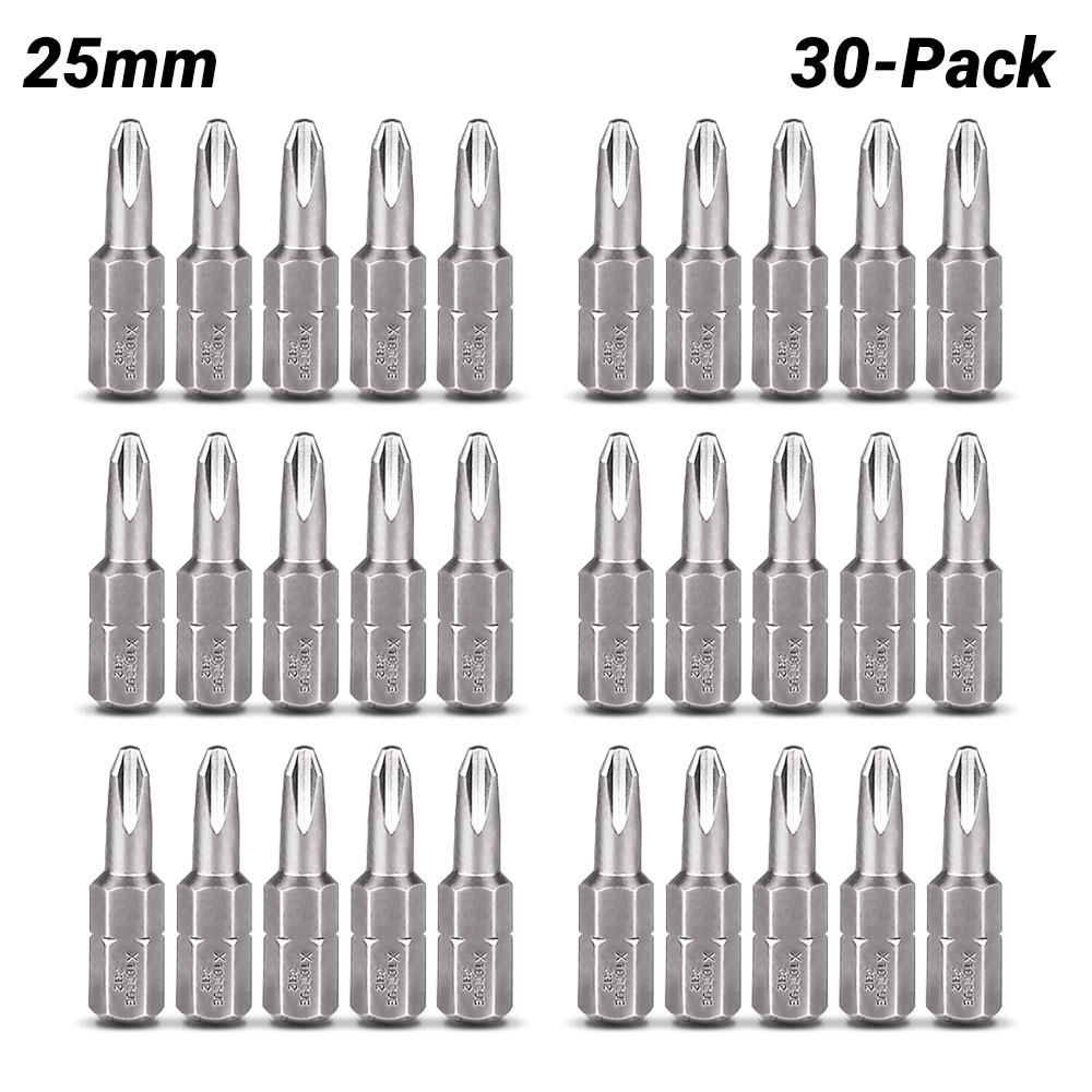 Xtorque 30PXBS Platinum 30-Pack PH2 25mm Philips Head Bits - MADE IN JAPAN – image 1