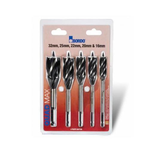 Bordo 2673-S2 5pce 16-32mm Quad Max Cutter Set