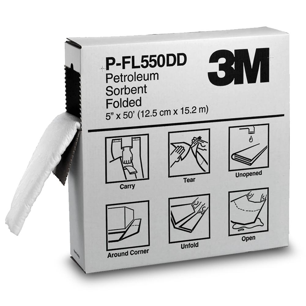 3M 7000002025 (70070708063) Oil/Fuel Only Folded Sorbents Pads – image 1