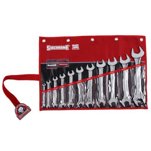 Sidchrome SCMT20213 11pce Metric Open End Spanner Set – image 2