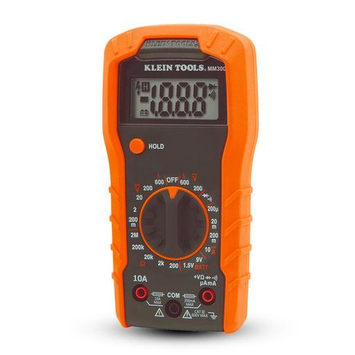 Klein A-MM300 600V Manual-Ranging Digital Multi-meter