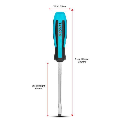 Vessel 9006PB 6pce Megadora Jawsfit Screwdriver Set – image 5
