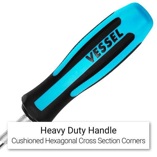 Vessel 9006PB 6pce Megadora Jawsfit Screwdriver Set – image 11