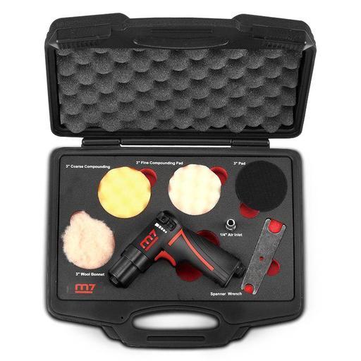 Mighty Seven M7 M7-QP223N 6pce 75mm (3") Pistol Style Mini Polisher Kit