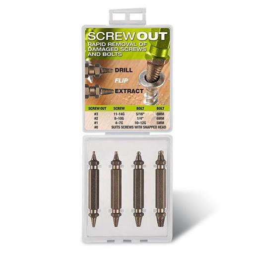 Bordo 9901-S1 4pce Screw-Out Set