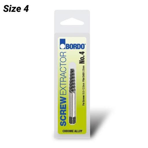 Bordo 9900-4S Size 4 Screw Extractor - Clam