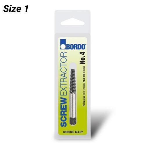 Bordo 9900-1S Size 1 Screw Extractor - Clam