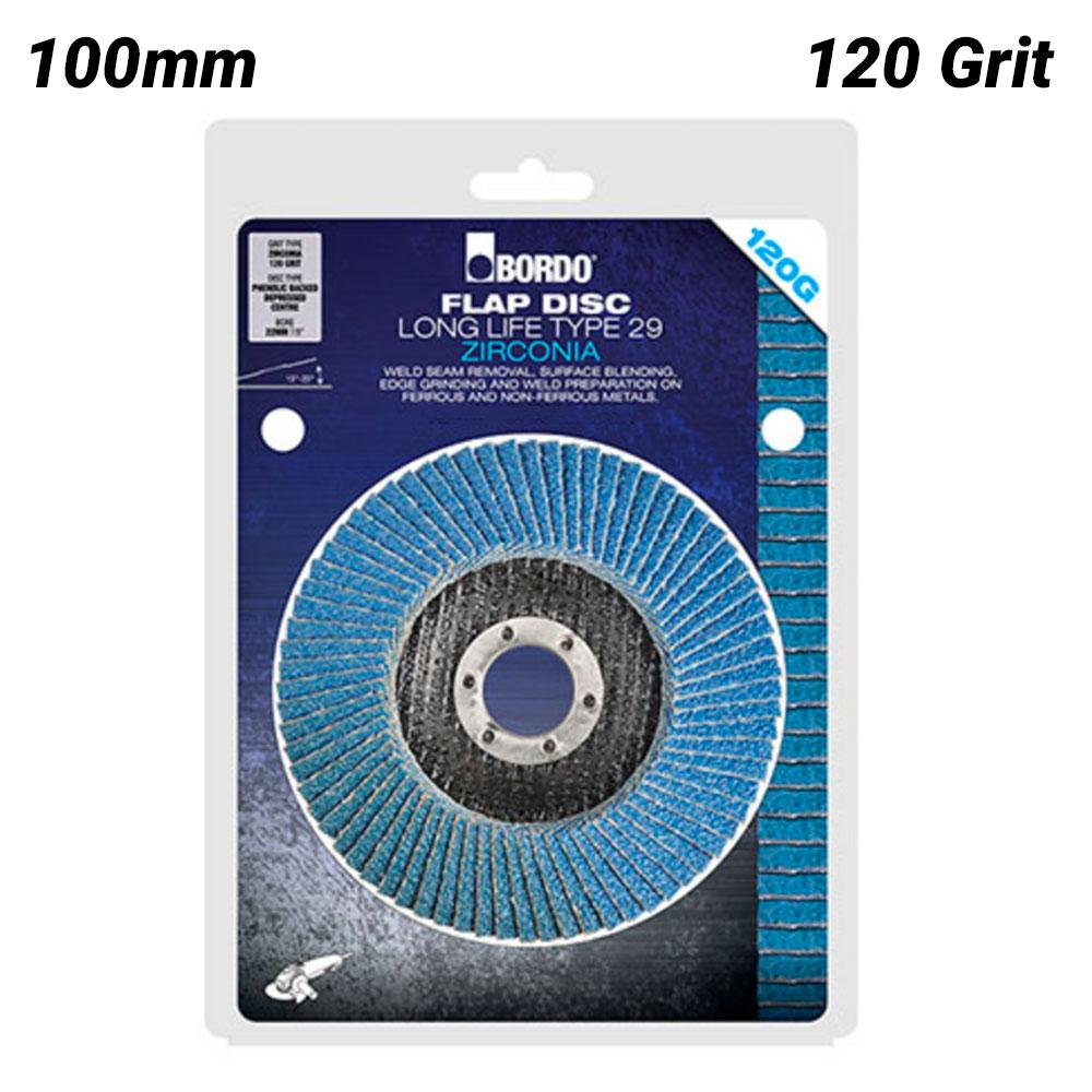 120 Grit Zirconia Flap Disc