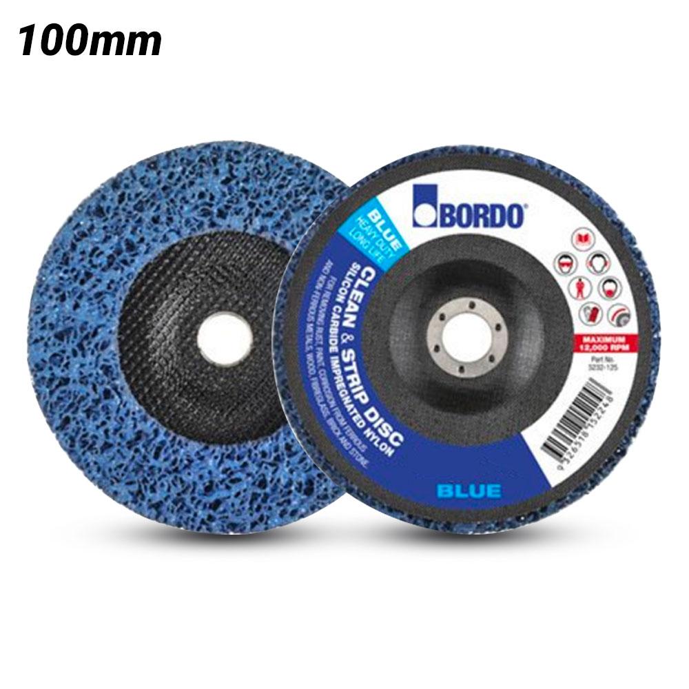 Bordo 5232-100S 100mm Blue Long Life Clean & Strip Disc – image 1