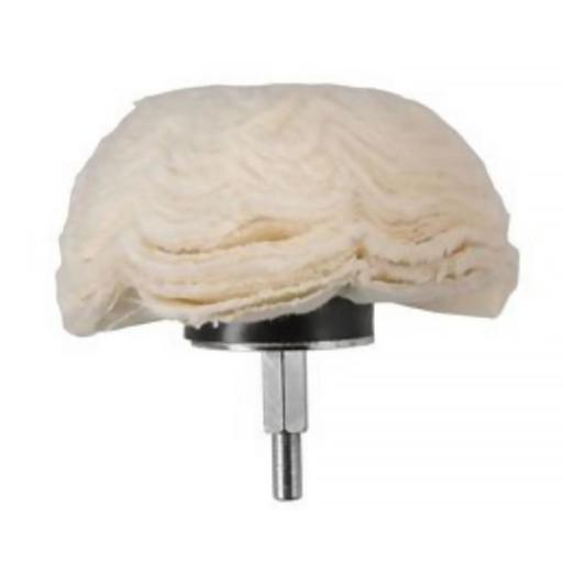 Bordo 5200-MS Mushroom Head Calico Polishing Mop 