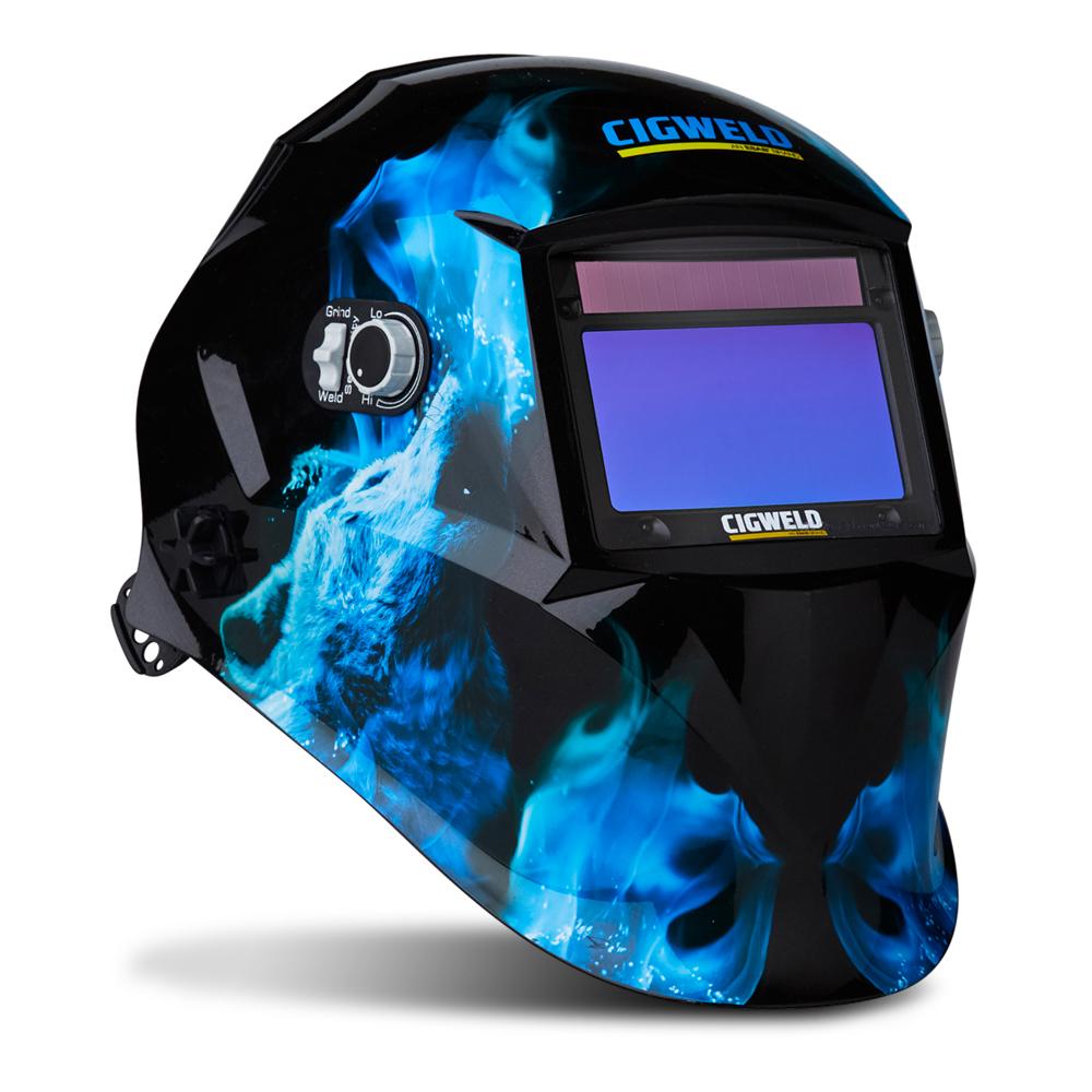 Cigweld 454342 Prolite AutoDarkening Welding Helmet Howling Wolf
