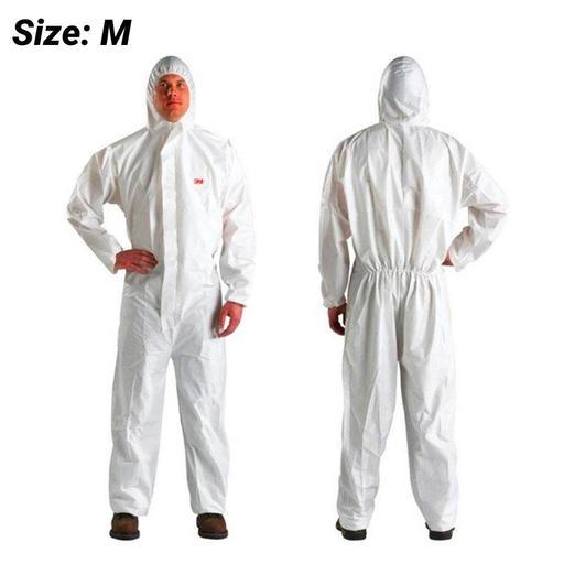 3M 7000089662 (GT700000851) 3M Protective Coverall Anti Static Microporous Laminate 4510 White - Size Medium