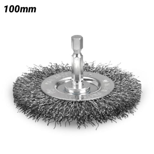 3 x 5/8-11 HP .014 Carbon Crimp Wire Cup Brush