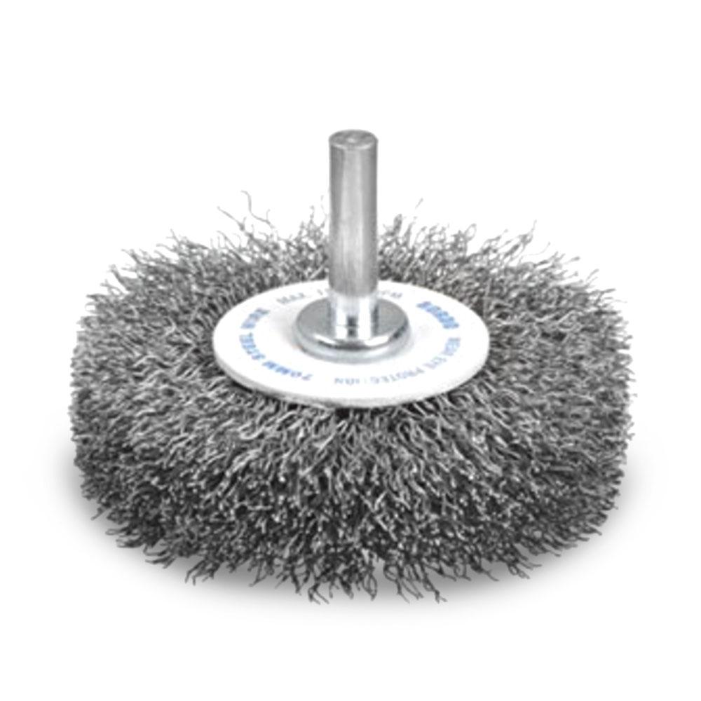Bordo 5116-7018.3 70mm 0.3mm Steel Wire High Speed Crimp Wire Wheel Brush  – image 2