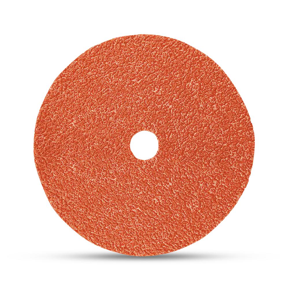 3M 7100099256 (60440313520) 125mm x 22mm Cubitron II 787C 80 Grit Slotted Fibre Disc – image 1
