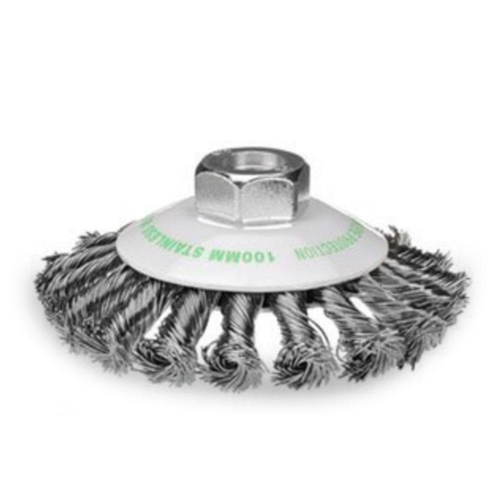 Bordo 5113-100-3.5 100mm 0.50mm Twist Knot Bevel Brush  – image 2