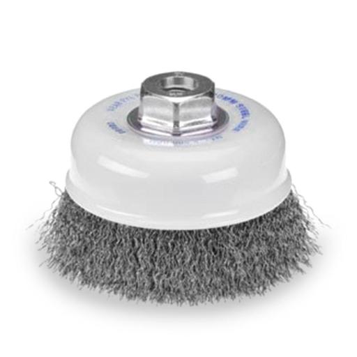 Bordo 5104-75-3.3 75mm 0.30mm Carbon Steel Crimp Wire Cup Brush  – image 2