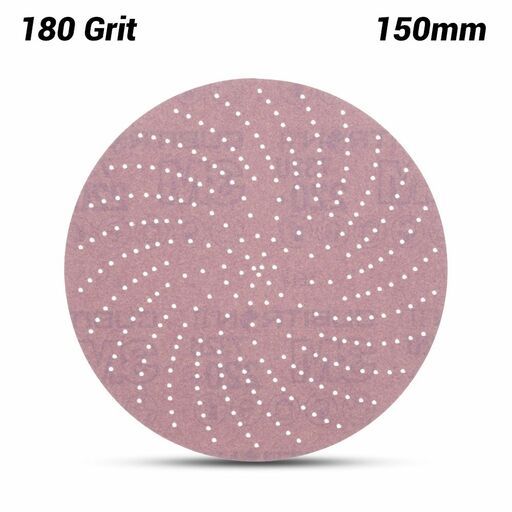 3M 7100066679 (60440255887) 150mm (6") Xtract Cubitron II 732U 180 Grit Clean Paper Sanding Disc