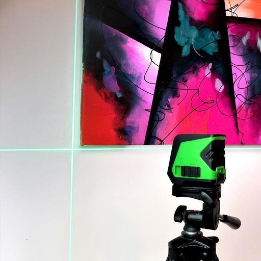 Imex 012-L2G Green Beam Mini Cross Line Laser with Tripod – image 4