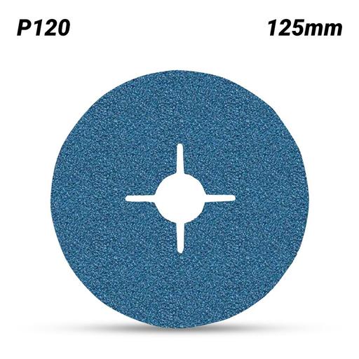 3M 7000034276 (GC800984558) 125mm (5") 581C P120 Fibre Disc