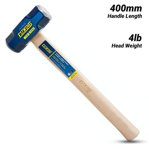 Estwing ESH-416W 400mm (16") 4lb Sledge Hammer with Hickory Wood Handle