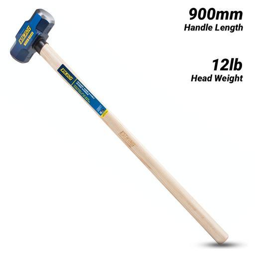 Estwing ESH-1236W 900mm (36") 12lb Sledge Hammer with Hickory Wood Handle