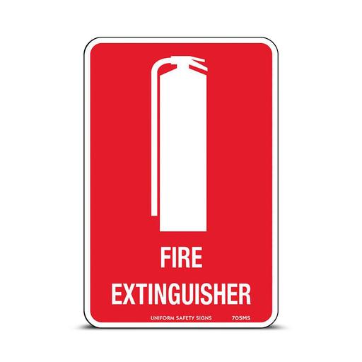 Uniform Safety Signs 705MSP 225mm x 150mm Polypropylene Fire Extinguisher Sign – image 2