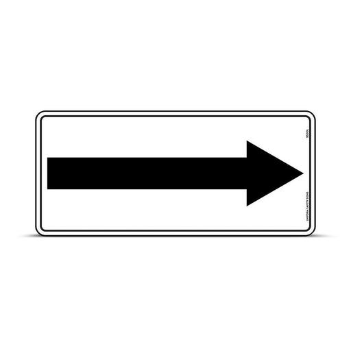 Uniform Safety Signs 952OLP 450mm x 200mm Polypropylene Arrow Sign – image 2