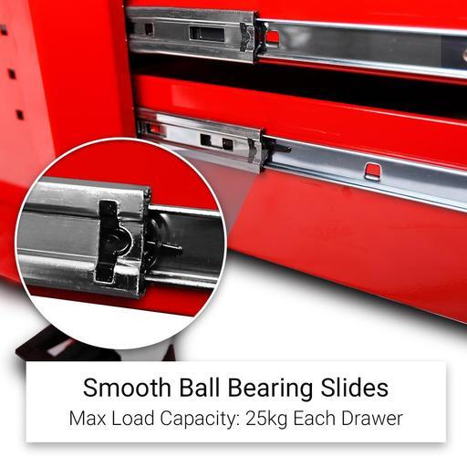 Daytona D1200PS 1200pce Mechanical Tool Set with 53" 13 Drawer Red Roller Cabinet Tool Trolley – image 32