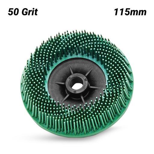 3M 61500132172 50mm (2") ScotchBrite Roloc 80 Grit Bristle Disc